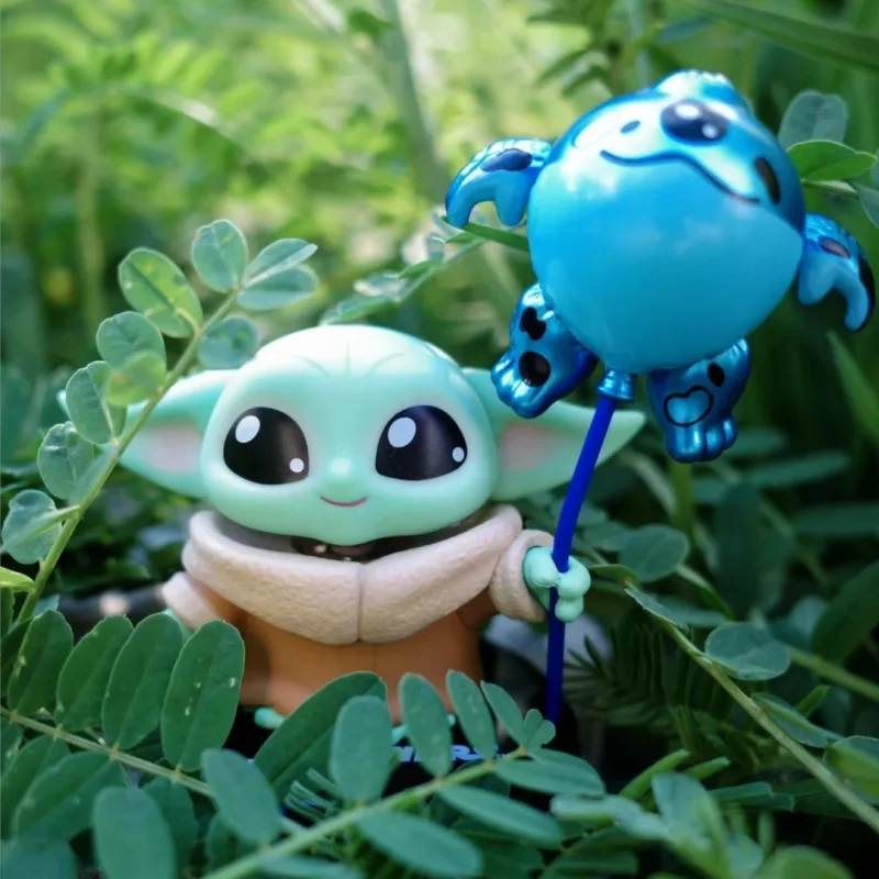 صندوق أعمى جديد من سلسلة حفلات حرب النجوم ​ ​ لعبة Ewoks Cosbi Mandalorian Darth Vader Leia Mini Doll العصرية هدية رائعة