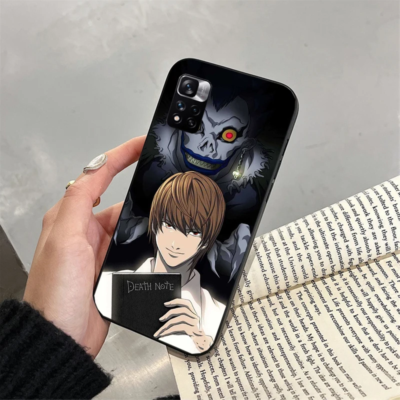 

Phone Case For Xiaomi Redmi note 14 Pro 14 13 12 11 10 Pro 14S 12S 11S Redmi 14C 13C 10 Anime Death Note