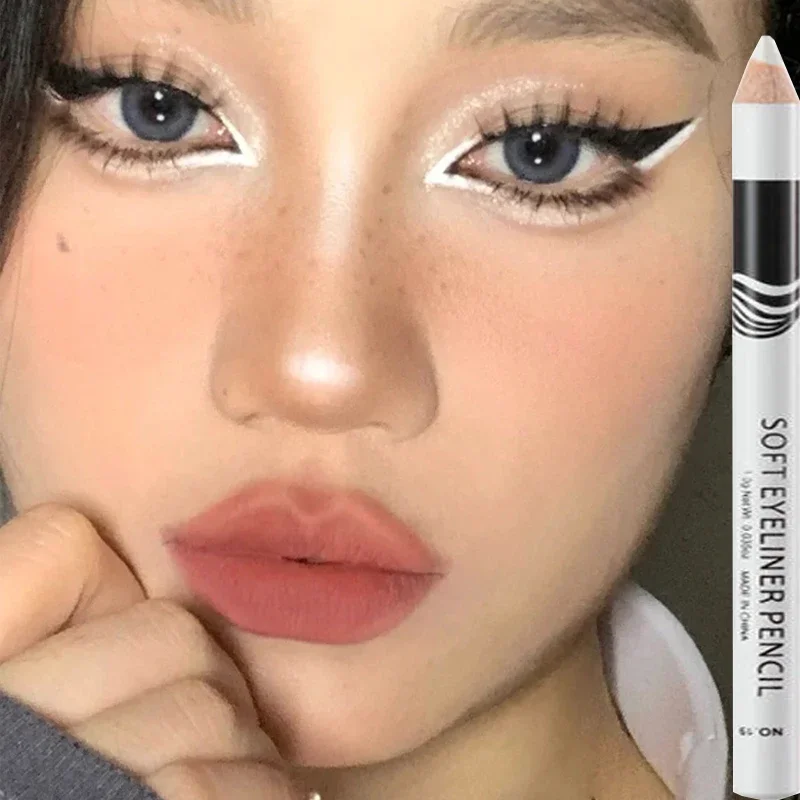 Schnellt rockn ender weißer Eyeliner Bleistift wasserdicht langlebig ohne blühenden Eyeliner Stift profession elle Frau Make-up Schönheit Kosmetik-Tool