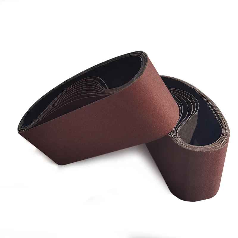 21 Pcs Ceramic Sand Belt 10mm*330mm Sanding Belts Aluminum Oxide Sanding Belts