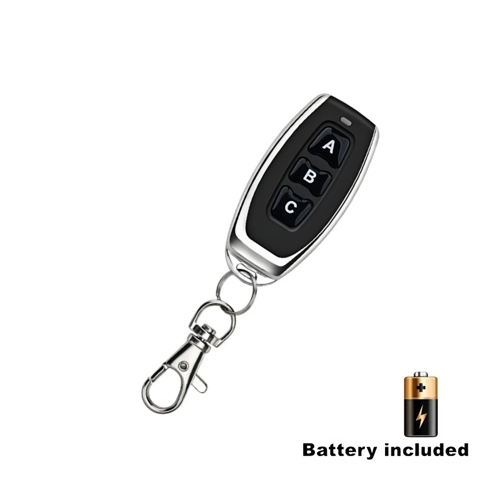 433 Mhz RF Fernbedienung Ein Aus-Taste Lernen Code EV1527 Smart Home Sender Für Led Licht Auto Tor Garage tür Alarm Schlüssel