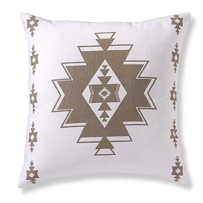 Folklore decoration pillowcase, sofa bedroom cushion cover, farmhouse pillowcase home decoration bohemian 40X40cm