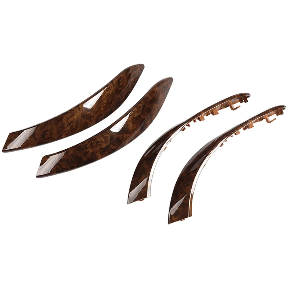 4PCS Carbon Fiber Interior Door Handle Covers Trim For For BMW 3 Series For F30 For F35 F3X 2012-2019 Car Inside Door Pull Prote