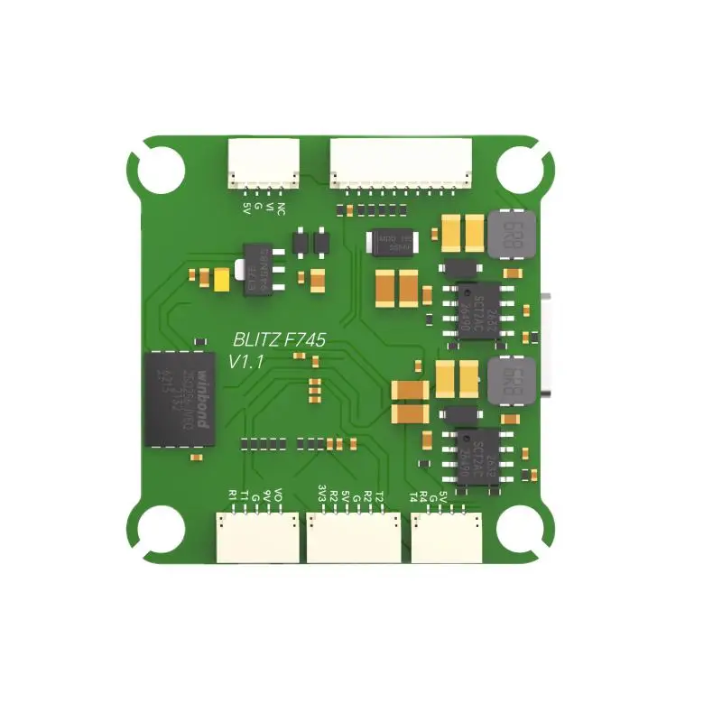 

IFlight BLITZ F745 Flight Controller for FPV 4-in-1 Sensor 120KHz 20MHz 32-Bit ARM Cortex-M7 Chipset 100K SPI Flash 32x32mm Size