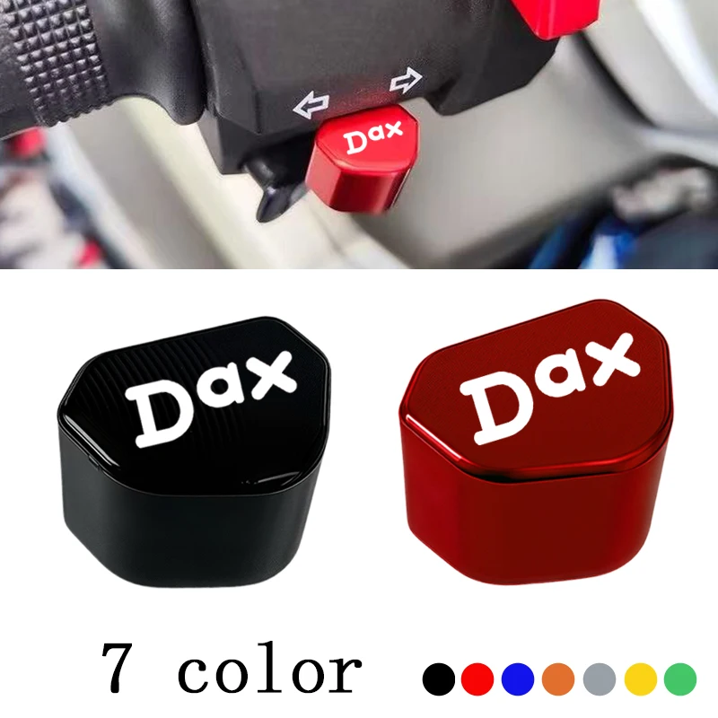 

Для HONDA DAX125 ST125 ST125 2022-2025 DAX 125, аксессуары, алюминиевая кнопка с ЧПУ для мотоцикла, переключатель указателя поворота, колпачок для ключей
