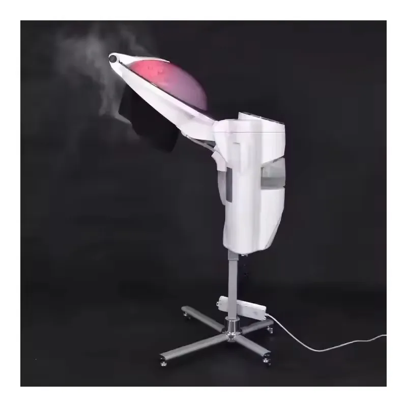2027 Hair Steamer with Infrared Ozone Micro Mist Oil Heating System for Beauty Salons Stand Included CE Certified Hair Steamers