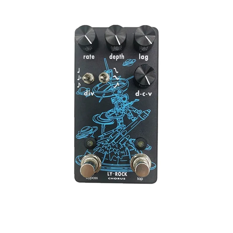 

LY-ROCK Stereo Chorus Guitar Effects Pedal Replace For Walrus Audio Deluxe Chorus Effector 9V 100mA 1pc