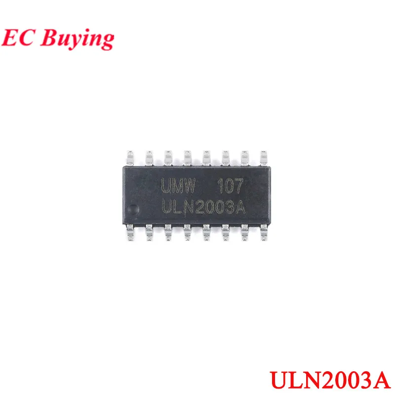 50pcs/5pcs ULN2003 ULN2003A 2003 2003A SOP-16 SOP16 Darlington Array Driver Integrated Circuit Chip IC
