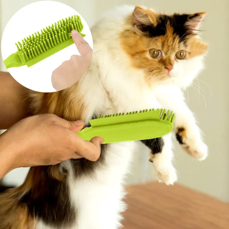 

Cat Brush Pet Hair Remover Massage Cat Hair Comb Pet Grooming Multifunctional Dog Shower Brush Wool Sofa Clothing Cleaning Tools