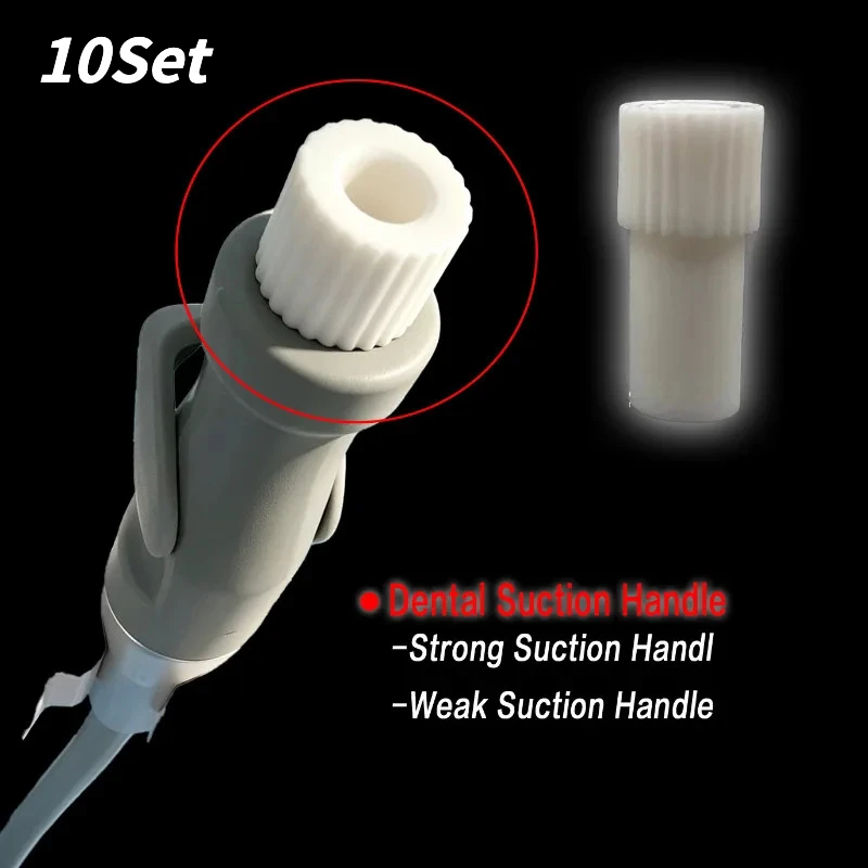 

1Set Dental Saliva Suction Tube & Tips Tools High Temperature Resistant Blue Tip Plastic Oral Care Disposable Dentistry Supplies