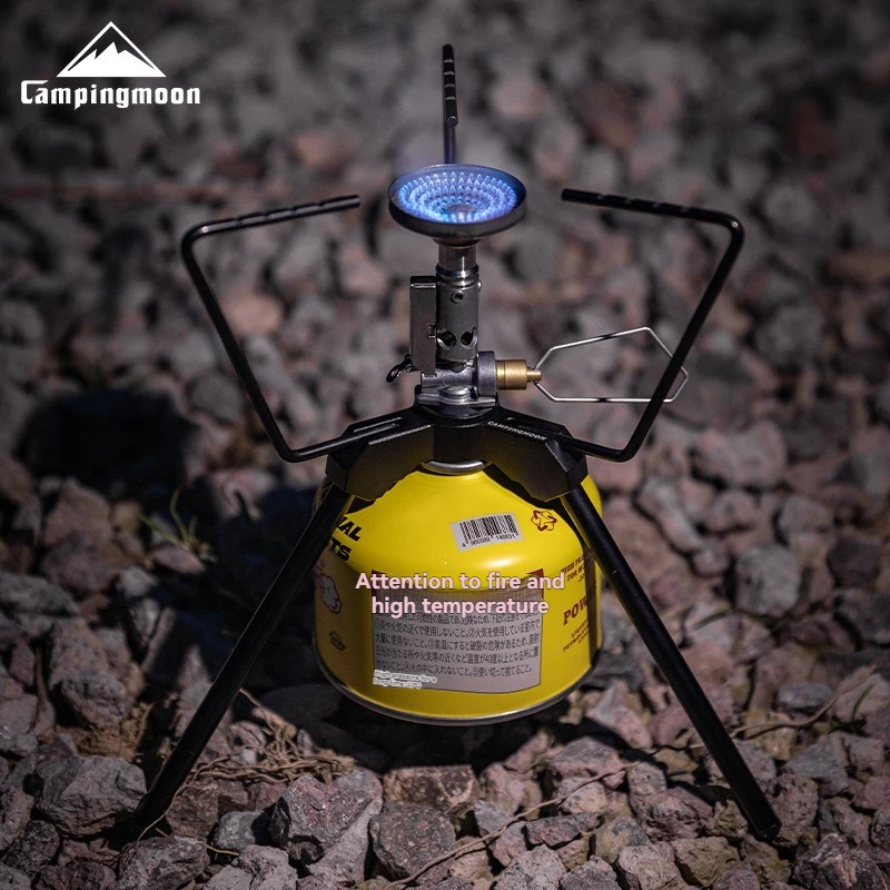 

CAMPINGMOON BKZ02 Многофункциональная портативная подставка-тренога для походной плиты со встроенным кронштейном