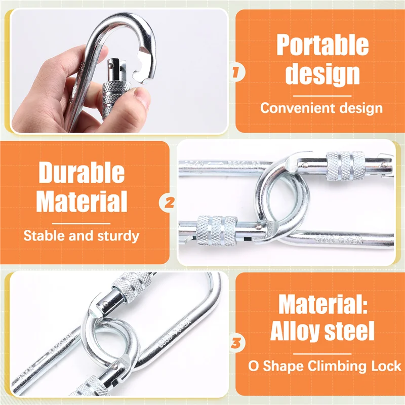 

RTSHE-защитная пряжка, профессиональная пряжка для скальной безопасности, профессиональный карабин для скалолазания, пряжка для альпинизма, основной замок