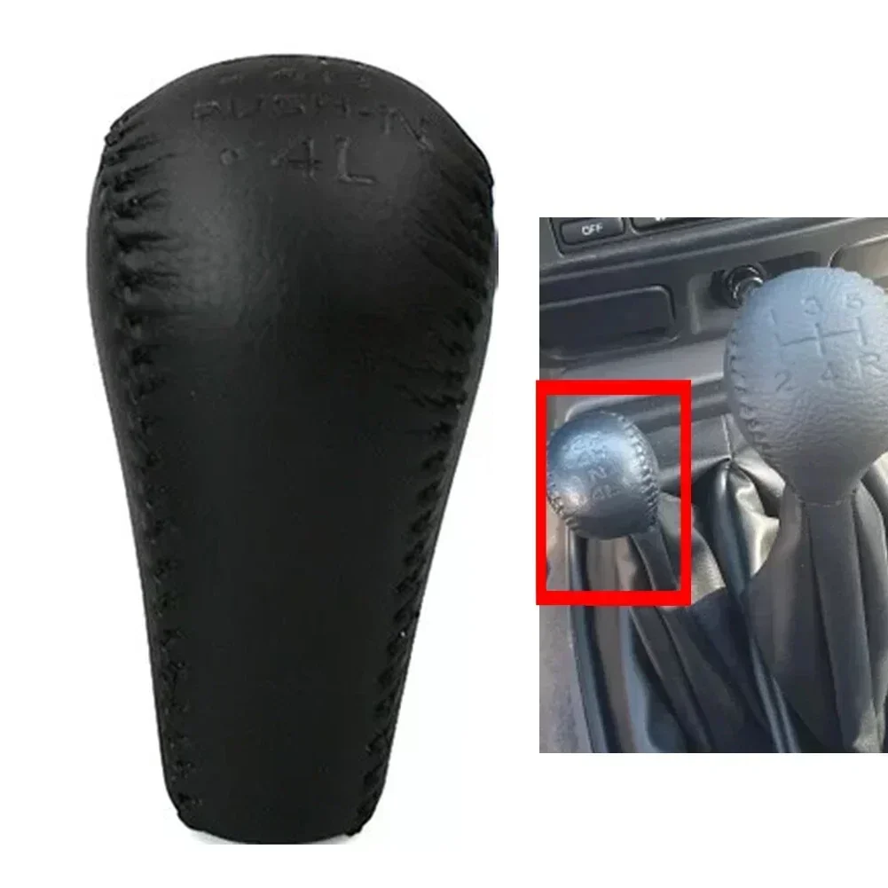 Car Gear Shift Knob 4L Speed For NISSAN LEATHER Shift Lever Knob PATROL SAFARI GU Y61 32865-40U00 Car Accessories