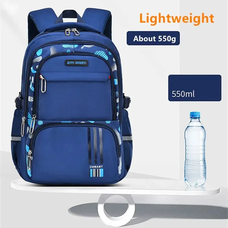 2024 Waterproof School Bags Backpacks Primary School Backpacks Orthopedi Junior High Schoolbag Mochila Infantil