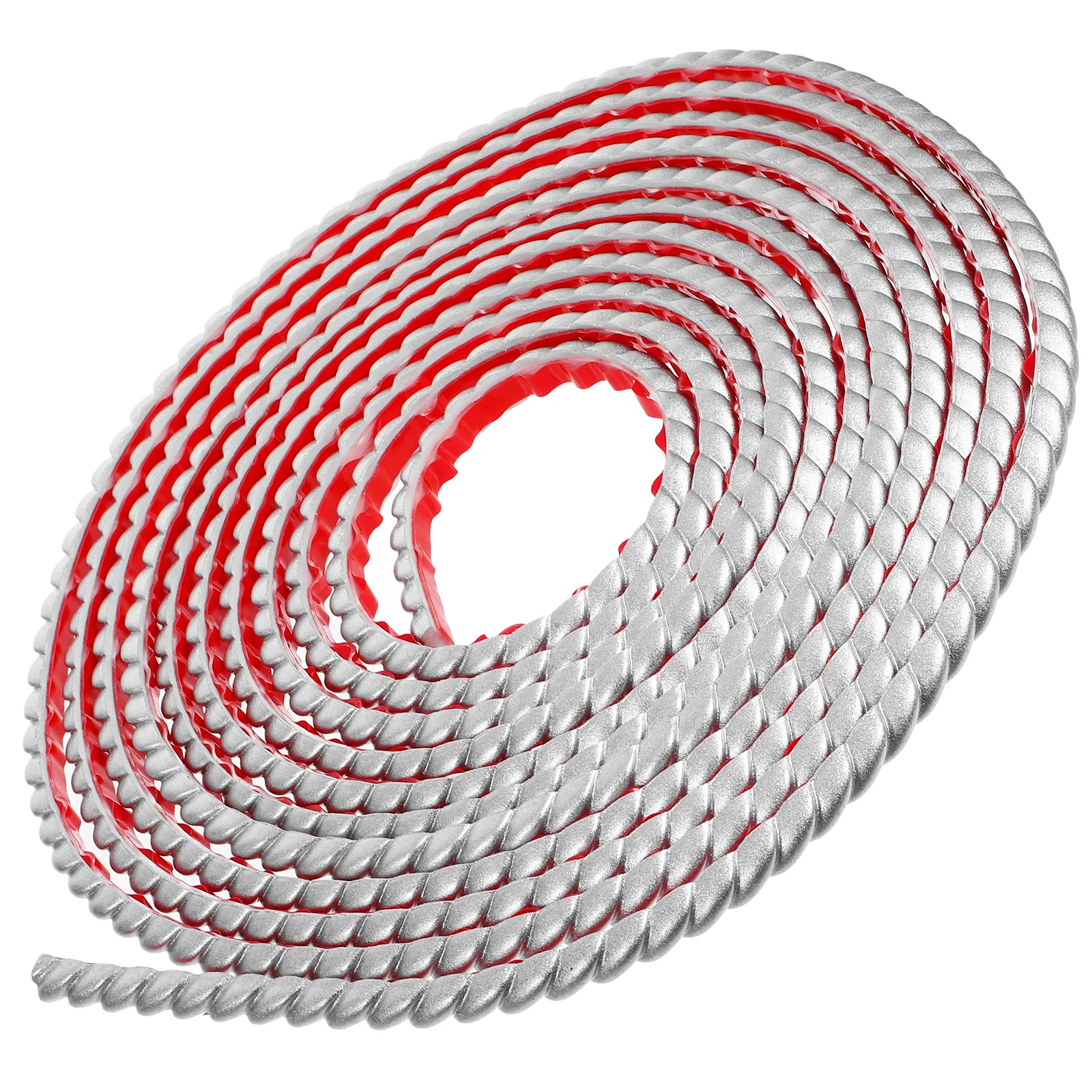 

1 Roll Pu Decorative Trim Splashproof Peel Stick Molding For Wall Ceiling Bathroom Mirror Edge Flexible Self Adhesive Trim