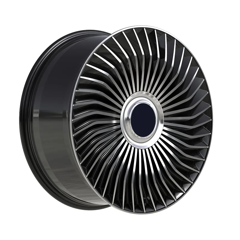 

Factory Custom Forged Wheel Rims 5x127 22 Inch 5 Holes Glossy Black Alloy Modified Model Monoblock Wheels