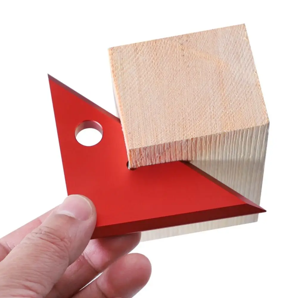 45° 90° Right Angle Gauge Aluminum Alloy High Precision Square Angle Ruler Wear Resistant Multifunctional Woodworking Square