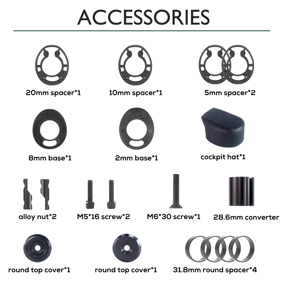 Syncros Carbon Integrated Gravel Handlebar, Lightweight Design, Full Internal Cable Routing, Di2 Compatible Road Bike Cockpit - Image 4