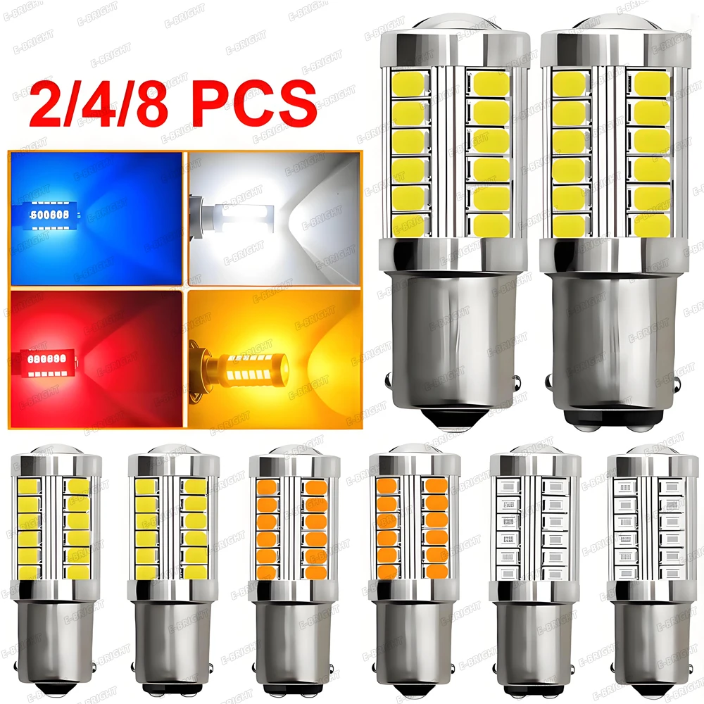 2/4/8 Pcs Car Led B…