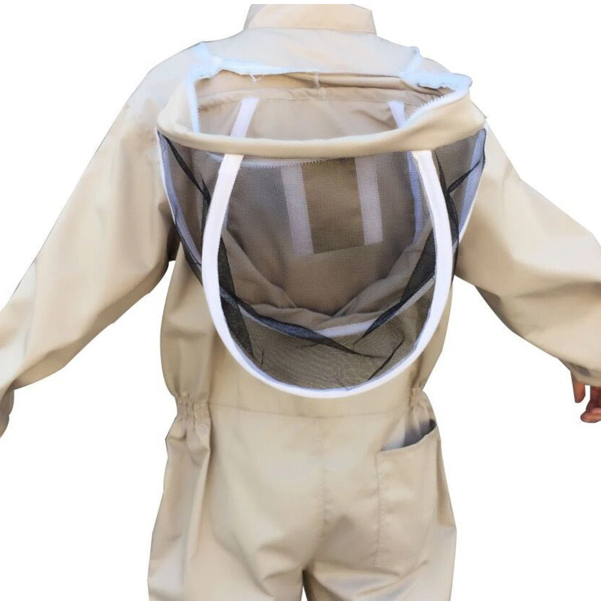 Breathable Beekeeping Suit With Gloves Hat Beekeeper Children Working Net Clothes Zip Equipment Children's Insect-proof Clothing view 3