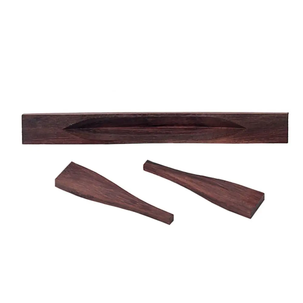 Instrument Accessories Parts Guitar Bridge Wooden 3Pcs Gypsy Jazz Set Musical Parts