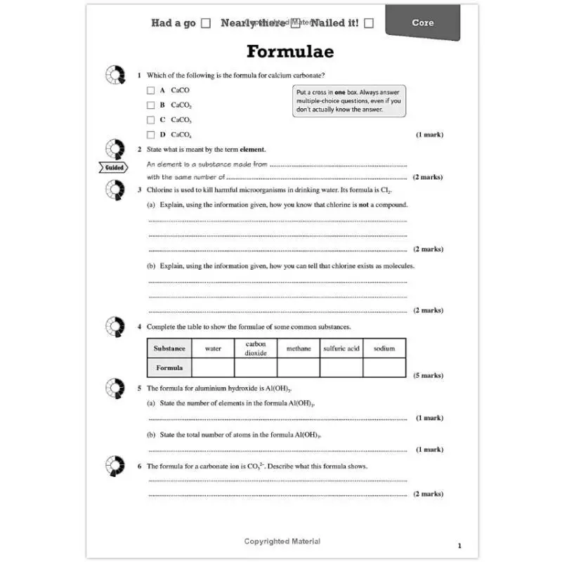 بيرسون مراجعة Edexcel GCSE مصنف مراجعة أعلى للكيمياء لعام 2025 و2026 تقييمات ولامتحانات 9781292131948 #3