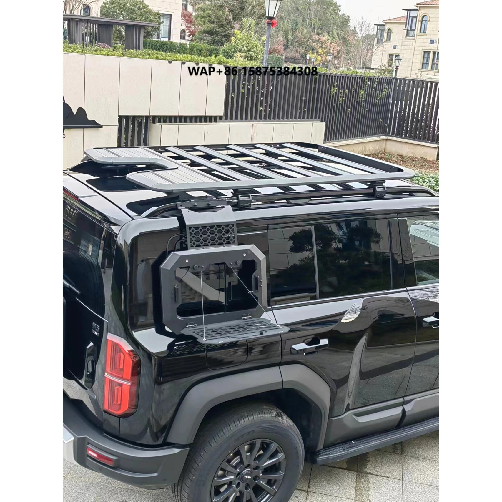 

Car Racks Luggage Carrier Styling Steel Rooftop Cargo Basket for Leopard5 Accessories ROOF PLATFORM Platform Roof