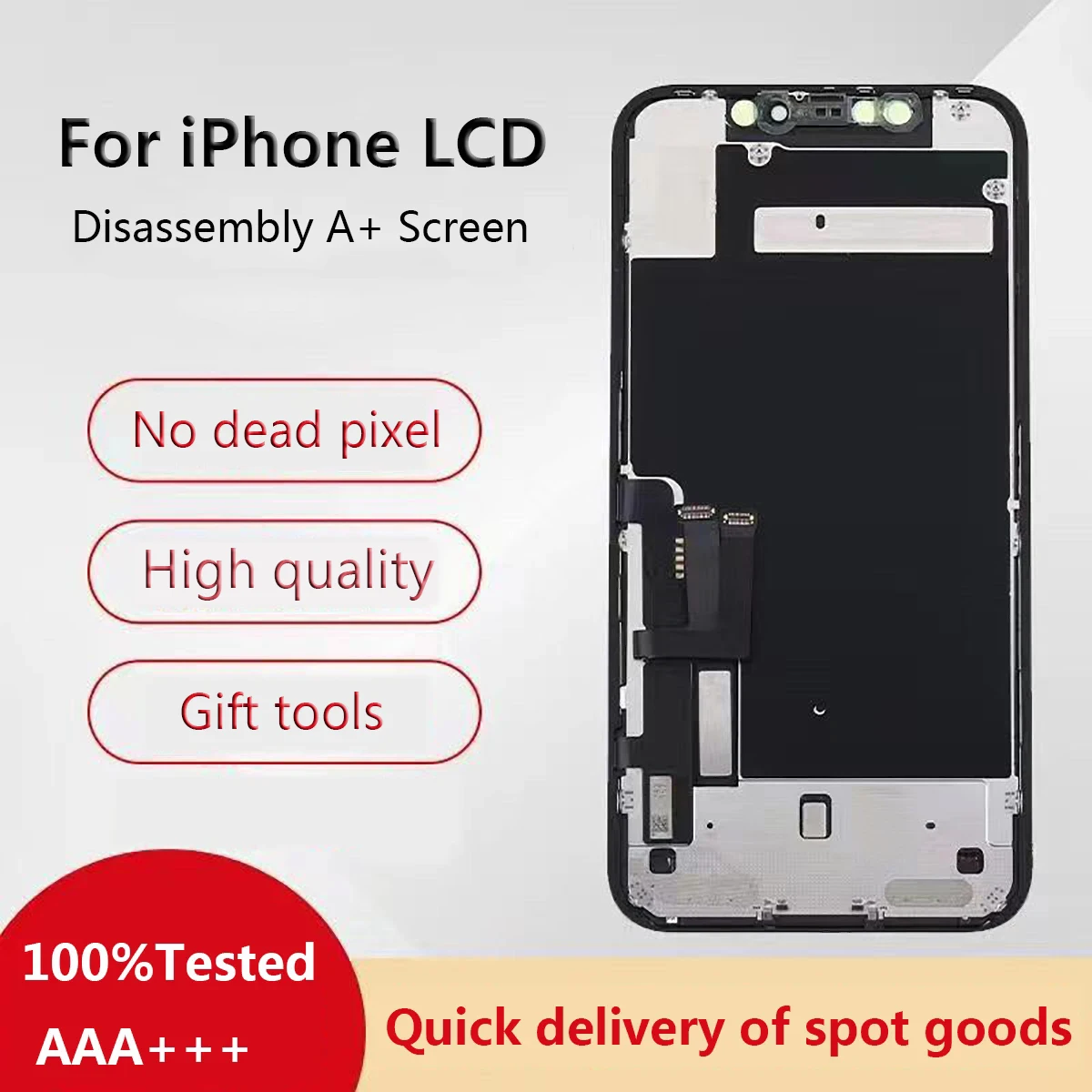 In Stock Disassembly OEM LCD For iPhone 11 12 Pro Max 12 mini Display Screen 100%Tested No Dead Pixel Touch Screen Replacement