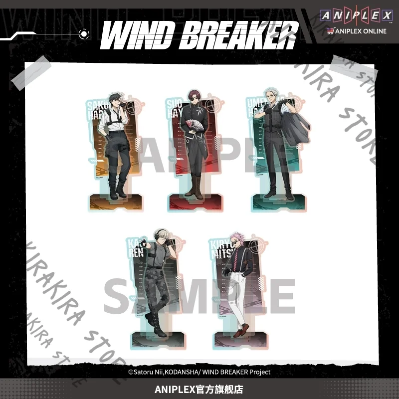 

WIND BREAKER Sakura Haruka Suo Hayato Genuine Acrylic Stand Figure Model Official Decor Ornaments "secret Service" Series