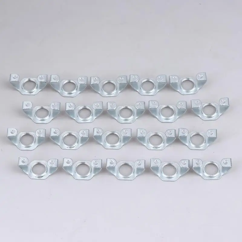 High Temperature Resistant Ceramic Lamp Base Holder E27 GU10 E14 M10 Back Support Bracket For Lighting Socket