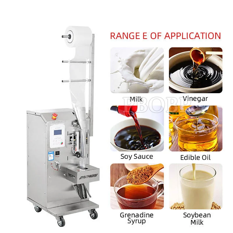 Including Tariffs Vertical Liquid Packaging Machine Olive Oil Water Filling Sealing Machine Quantitative Automatic