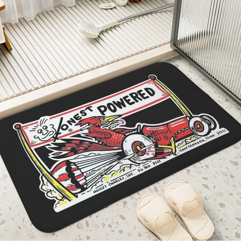 Bath Mat Mr.Hoesepower Clay Smith Cams Kitchen Bedroom Rug Doormat Entrance Door Hallway Living Room Floor Carpet Slip-resistant