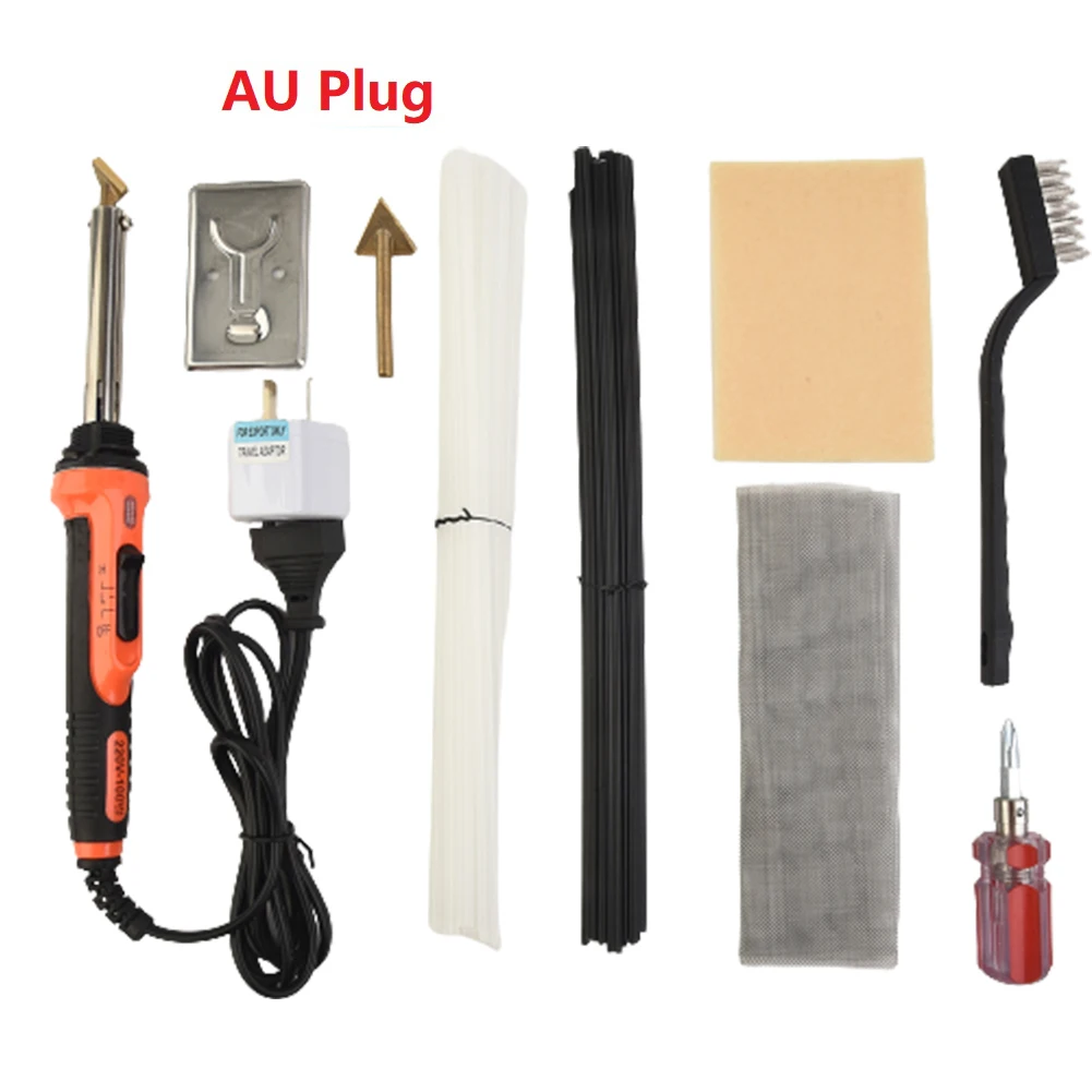 

Iron Electric Soldering Stainless Steel Plastic 230mm 9.06inch Fittings Kit Repair Welding 110V-220V Spare Parts