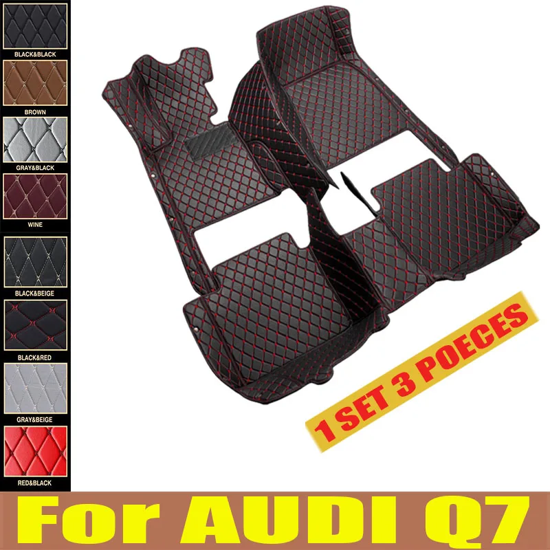 

Car floor mats for AUDI Q7(Five seats) 2006 2007 2008 2009 2010 2011 2012 2013 2014 2015 Custom foot Pads automobile