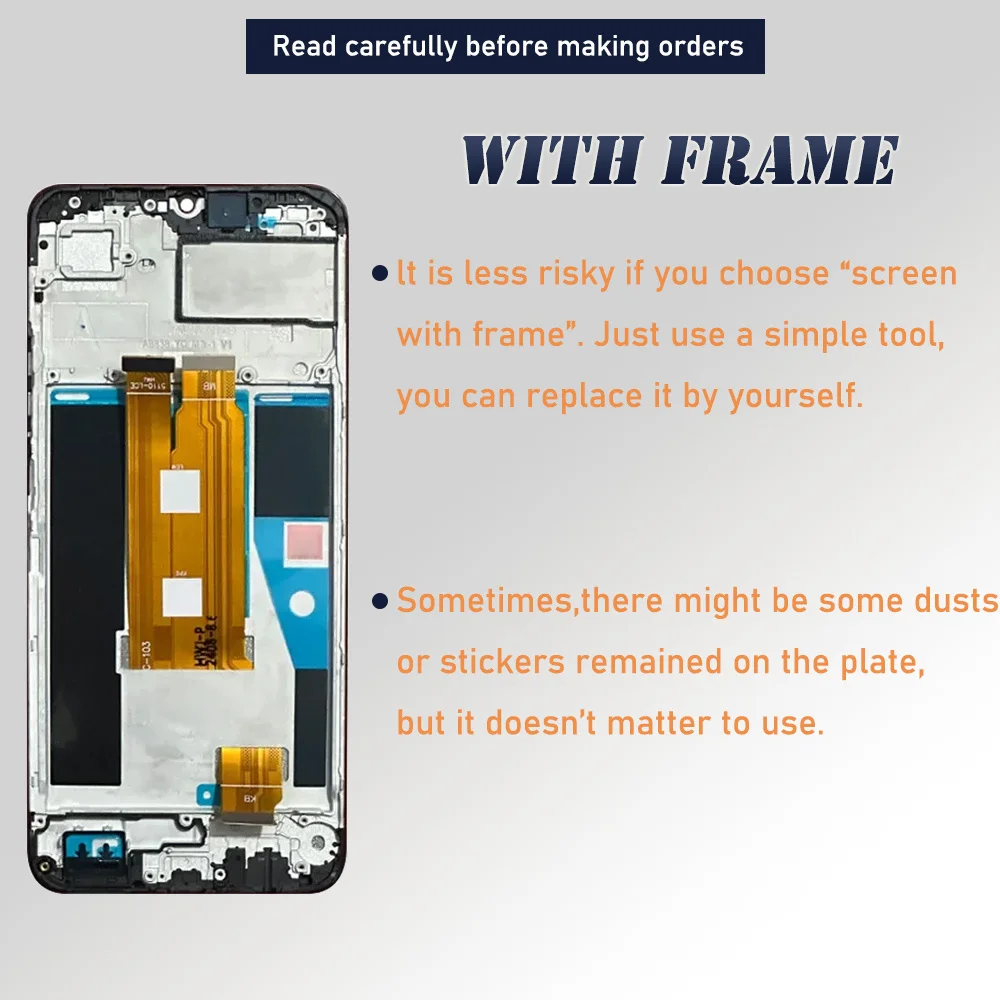 6.74 inch LCD Display for Realme C61 Replacement
