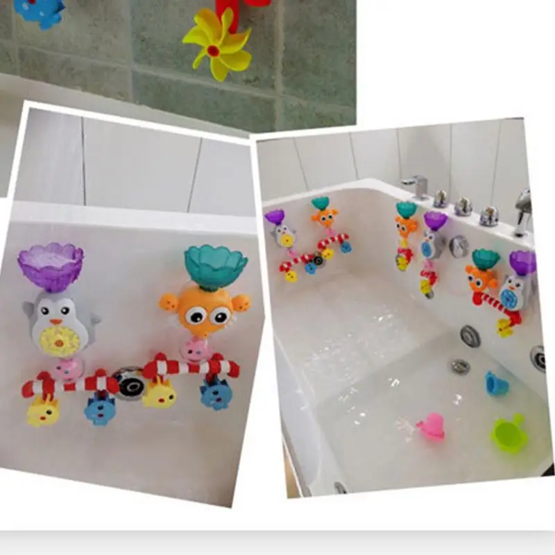 

Bath Toys Suction Toys Pipes Tubes Science Themed Wall Suction Toy Educational Sensory Toys Preschool Kids Water Toys Colorful