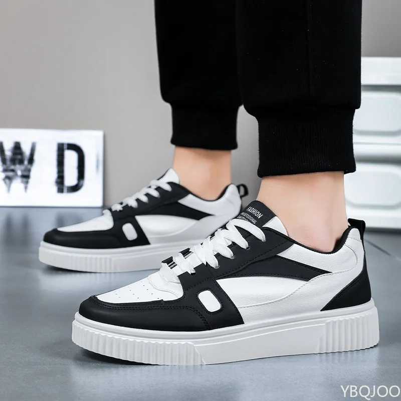 

Men's Spring Autumn New Retro Low Top Shoes Trendy Versatile Breathable Casual Thick soled Board Shoes