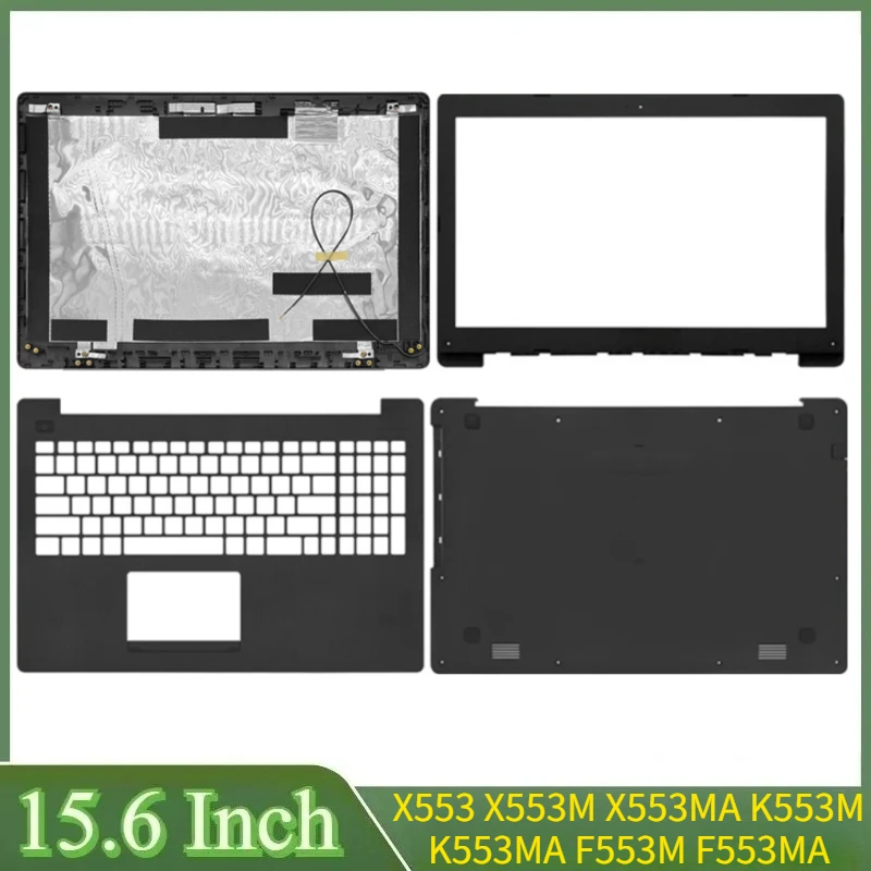 

15,6 "не касание для X553 X553M X553MA K553M K553MA F553M F553MA ноутбука ЖК-задняя крышка передняя панель упор для рук нижняя часть корпуса