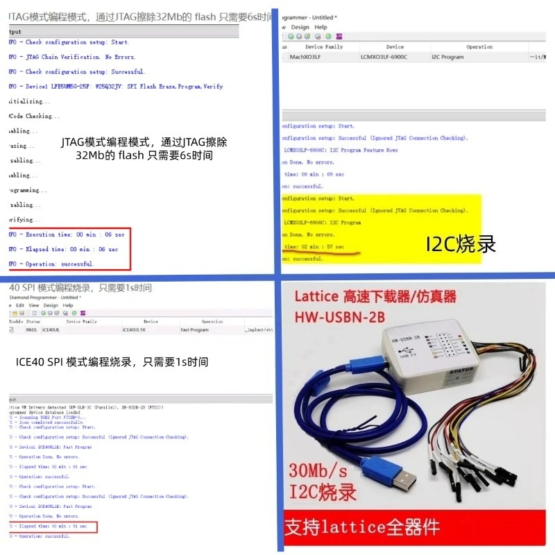 Downloader High-speed programmer HW-USBN-2B fpga/cpld emulator ispdown burning