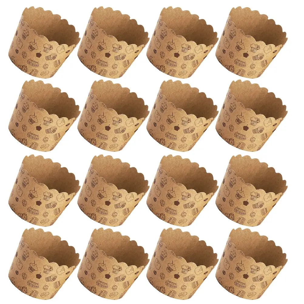 

150 Pcs Baking Cups Food Grade Paper Cake Cup Muffin Cups Disposable Bake Tray Holder Mini Paper Holders For Cupcake Dessert