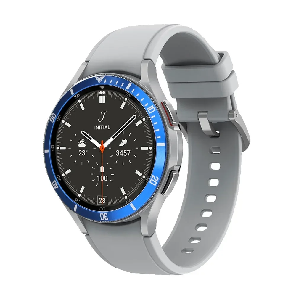 Металлический БЕЗЕЛЬ для смарт-часов Samsung Galaxy Watch 4 Classic 46 мм 42 мм Gear S3 Frontier