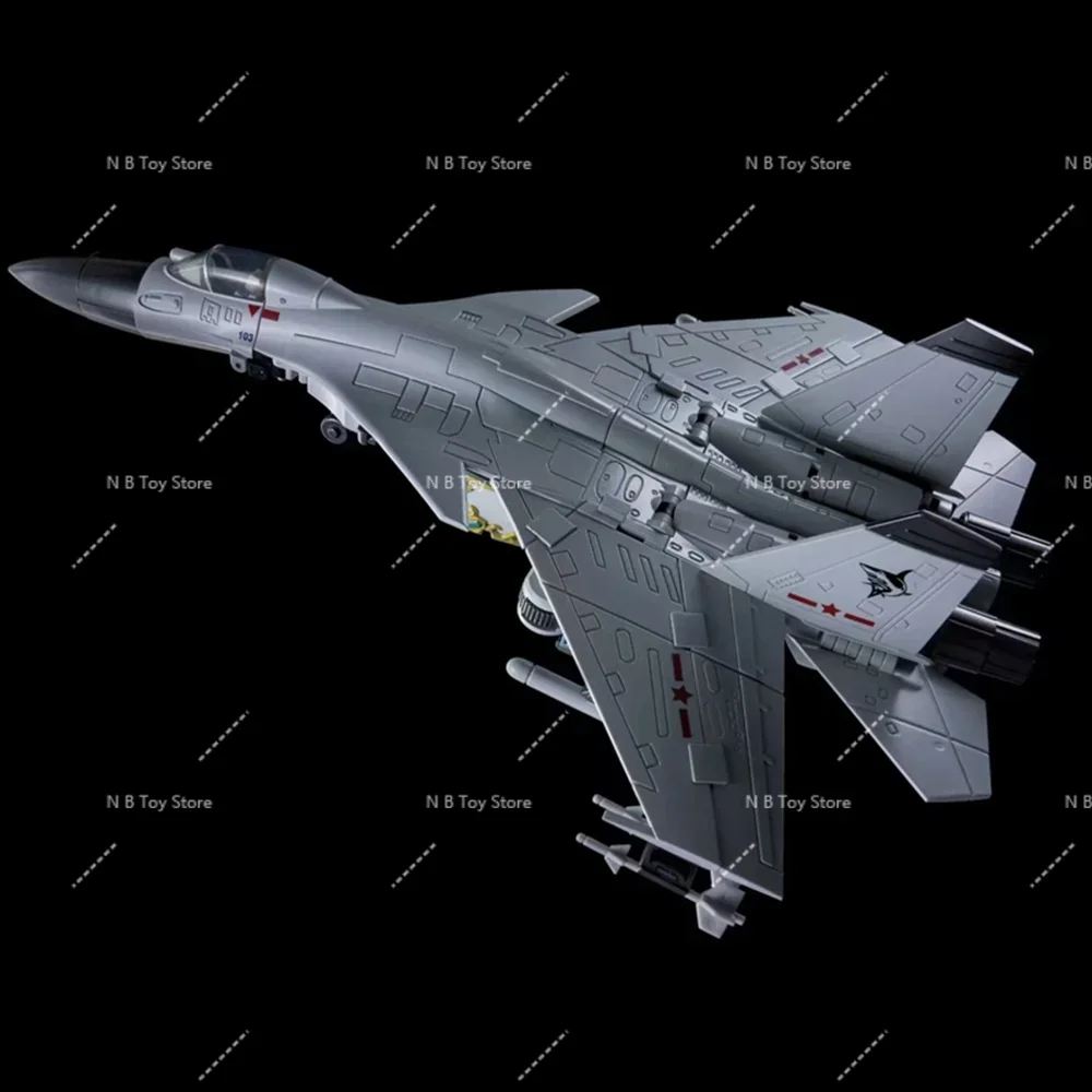 NUOVA trasformazione Mecha Bowutang Leopard -15 tipo squalo volante stile aereo cinese Action Figure giocattoli con scatola