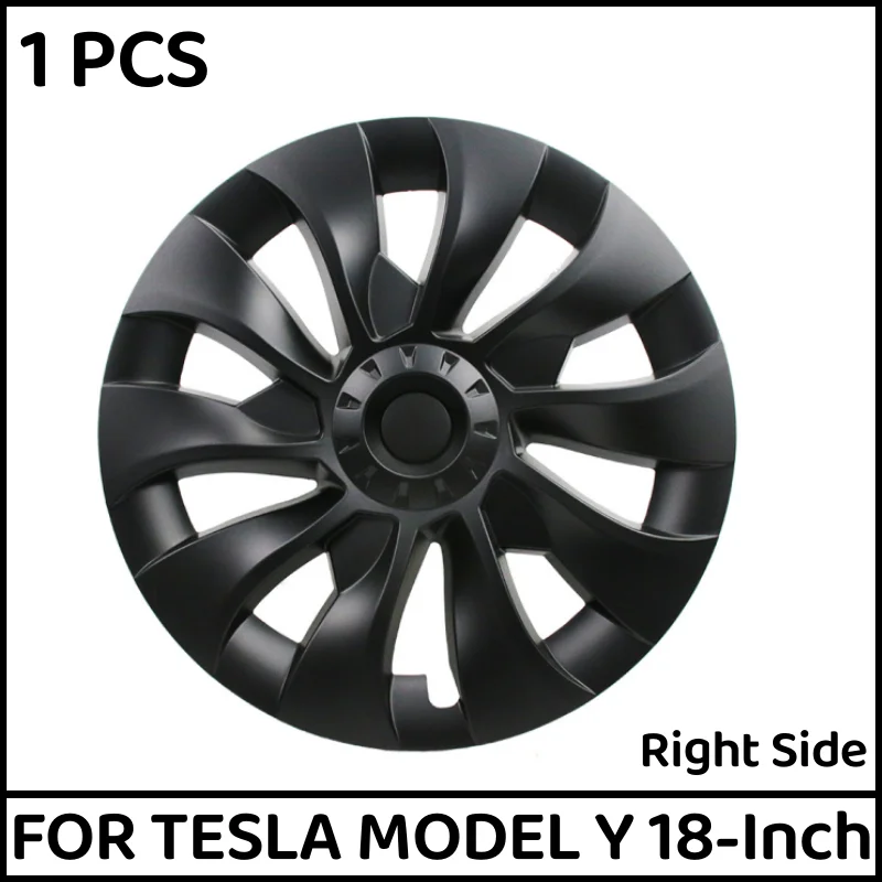 1PCS 18 Inch Hub Cap Replacement  Wheel Caps For Tesla Model 3 2023 Accessories