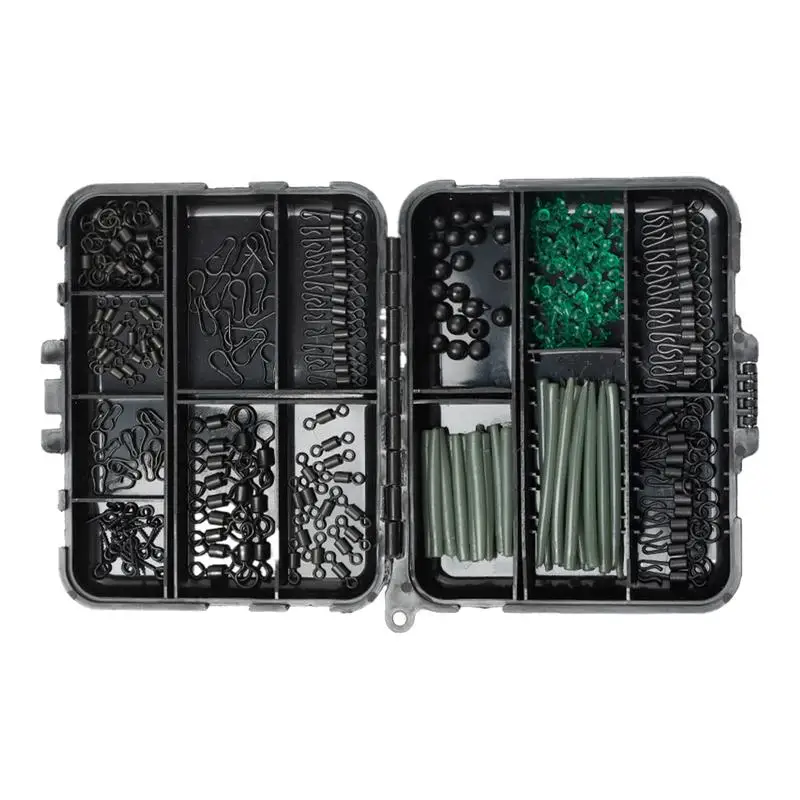 

Набор оборудования для ловли карпа из 300 шт. рыболовная снасть с коробкой для хранения, высокочувствительное портативное уличное снаряжение, аксессуары для рыбалки