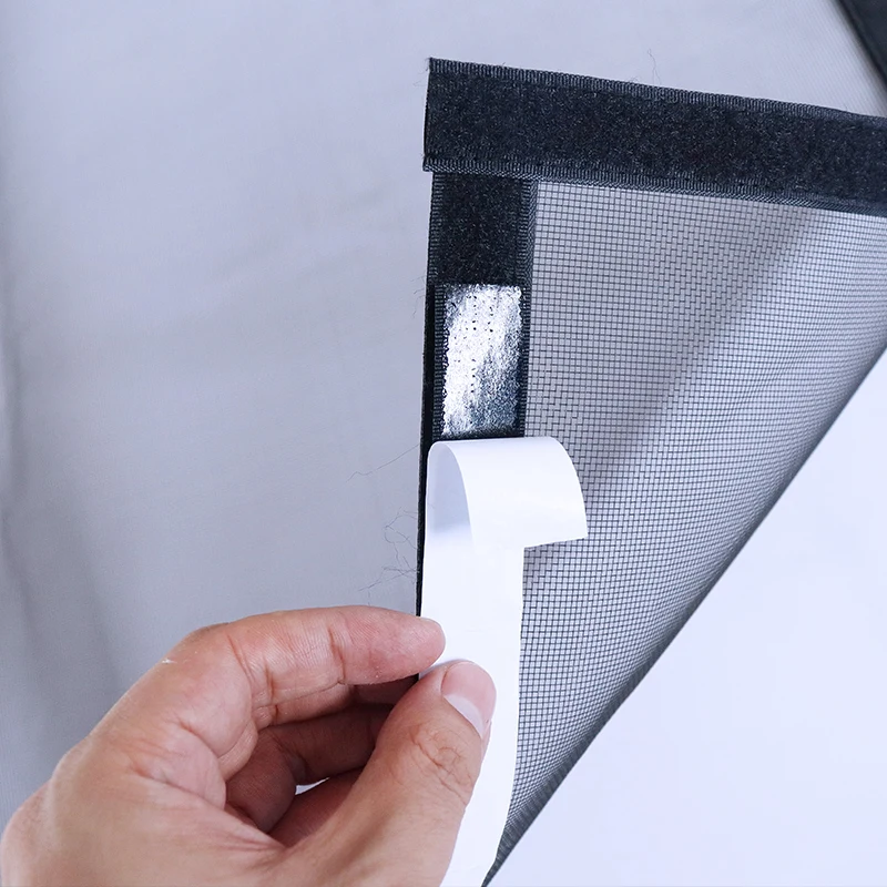 DTGJ Insect Mosquito Nets for Window Screen Mesh Custom Size Tulle Invisible Black Fiberglass Against Mosquitoes and Flies