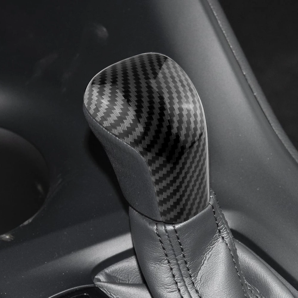 Car Gear Shift Knob Sticker Cap for Toyota Camry Corolla Avalon E210 2021 - 2023 Gear Head Cover Interior Accessories