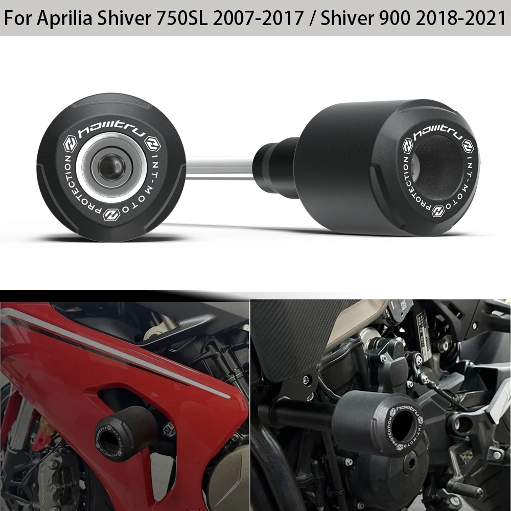 

For Aprilia Shiver 750SL 900 Frame Sliders Crash Protector Motorcycle Falling Protection Pad 2008-2021