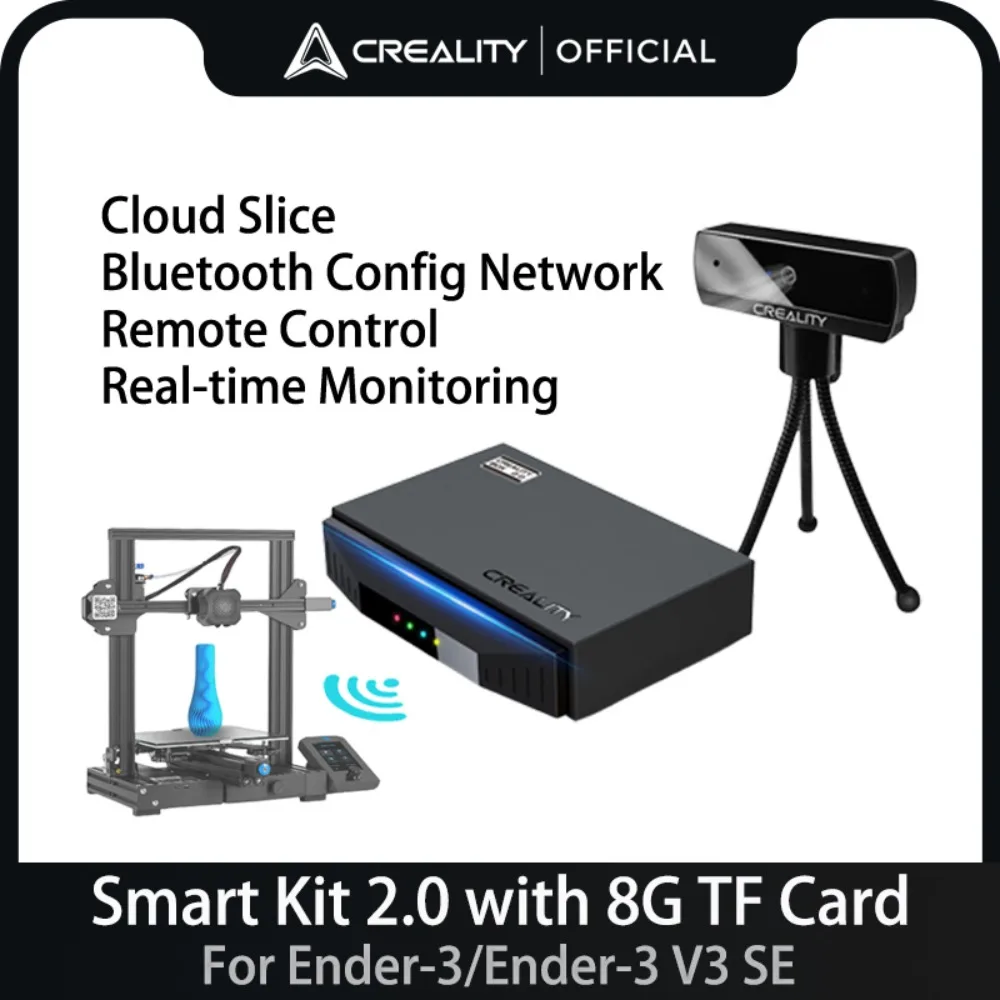 

Creality Smart Kit 2,0 с TF-картой 8G для фотографий/фотографий V2/фотографий 3 SE