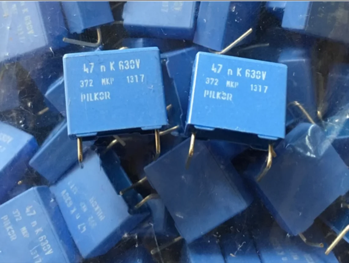 

10PCS/LOT PILKOR Film Capacitor 372 MKP Series 0.047UF 473 630V 47NF K grade P:10MM