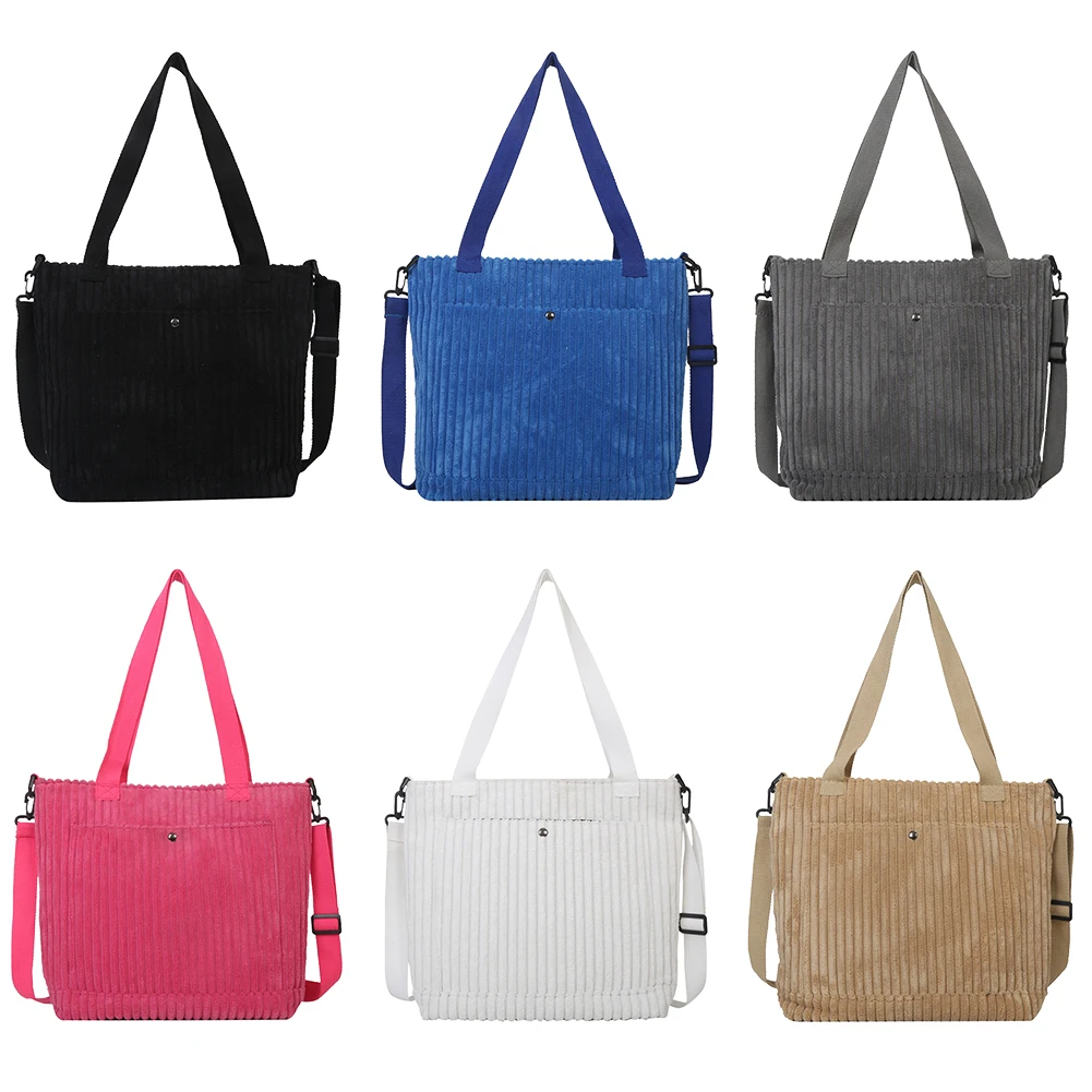 المرأة حقيبة تسوق سعة كبيرة حقيبة رافعة عادية سروال قصير بلون الترفيه الإناث الفتيات حقيبة يد